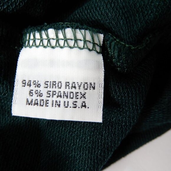 BRYN WALKER Chelsea Long DRESS XS Asymmetrical Draped Side Green Lagenlook NEW - Picture 6 of 6